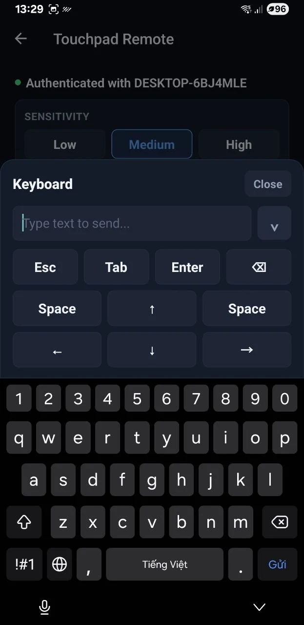 Pocket Remote screenshot