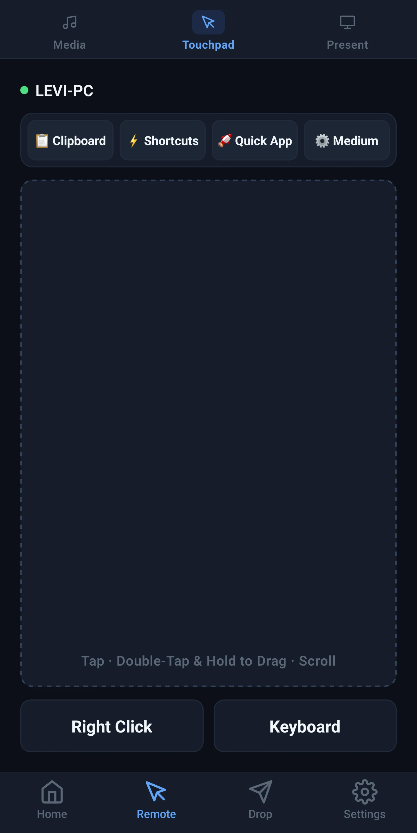 Pocket Remote screenshot